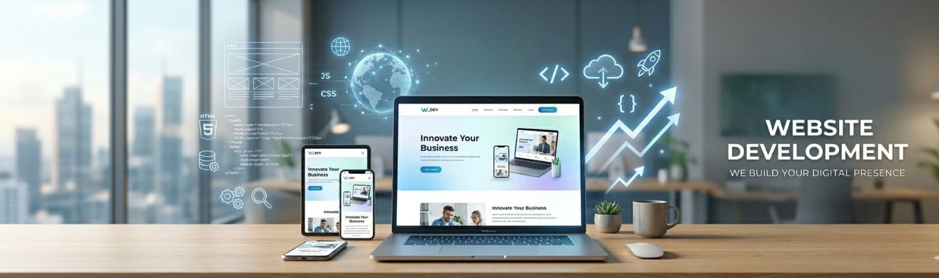 Responsive website development across desktop, tablet and mobile devices